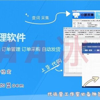 拼多多無貨源店群軟件開發,支持招商代理加盟,店群運營教學培訓