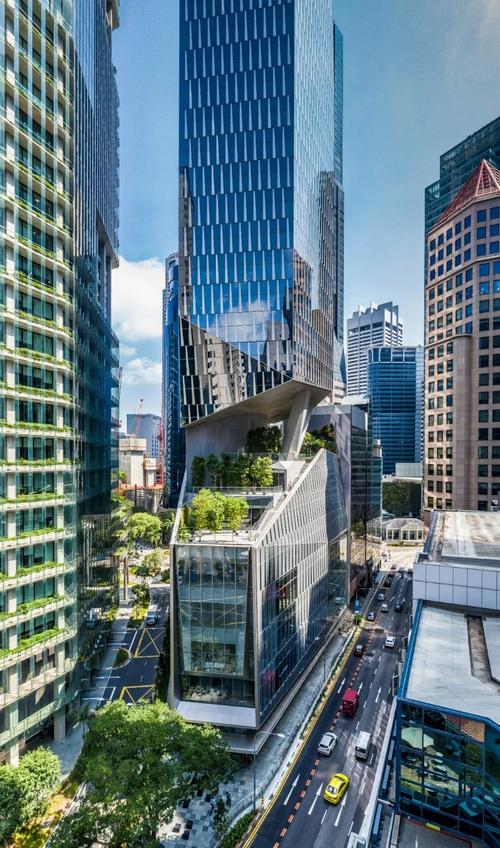 kpf設計的新加坡羅賓遜大廈對外開放-重慶建筑設計-孚思廳建筑規劃