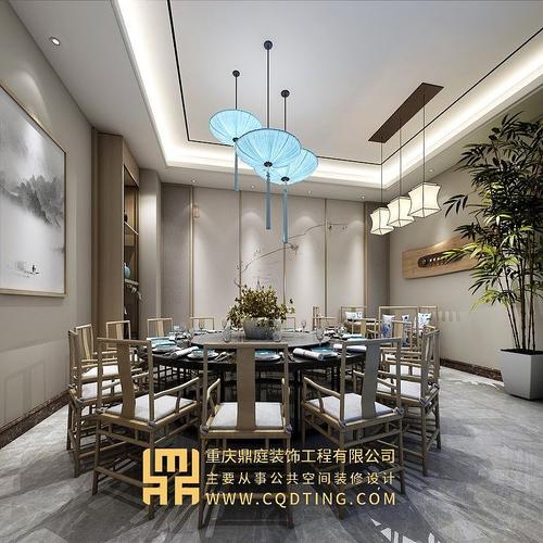 重慶餐廳設計/解放碑私房菜裝修/重慶餐飲裝修設計